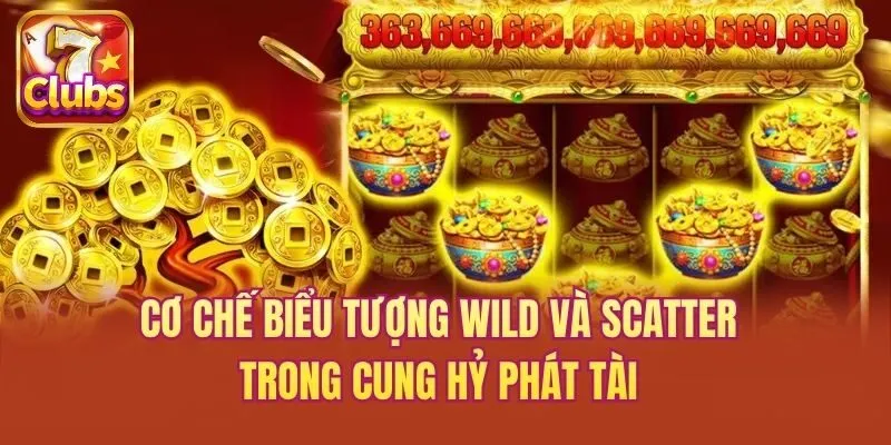 Cơ chế biểu tượng Wild và Scatter trong Cung Hỷ Phát Tài